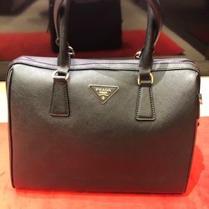 Prada saffiano leather!